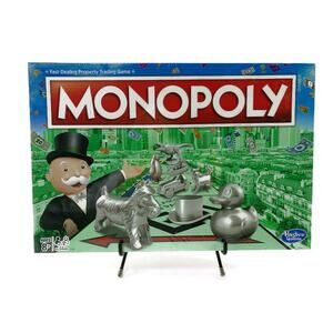 Monopoly Classic Family Board Game With New Custom Tokens NEW by Hasbro